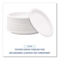 Bowls and Plates | Boardwalk BWKPLTHIPS6WH 6 in. Diameter Hi-Impact Plastic Dinnerware Plate - White (1000/Carton) image number 6
