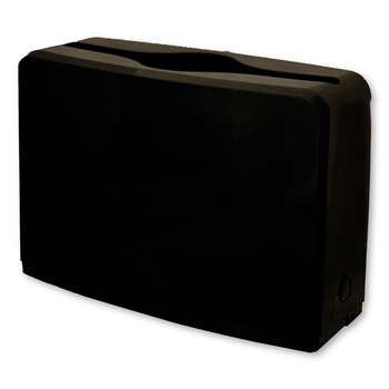PAPER TOWEL HOLDERS | GEN AH52010 10.63 in. x 7.28 in. x 4.53 in. Countertop Folded Towel Dispenser - Black (1/Carton)