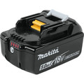Battery and Charger Starter Kits | Makita BL1850B2DC2X 18V LXT 5 Ah Lithium-Ion Battery (2-Pack), Dual Port Charger, and Tool Bag Kit image number 2