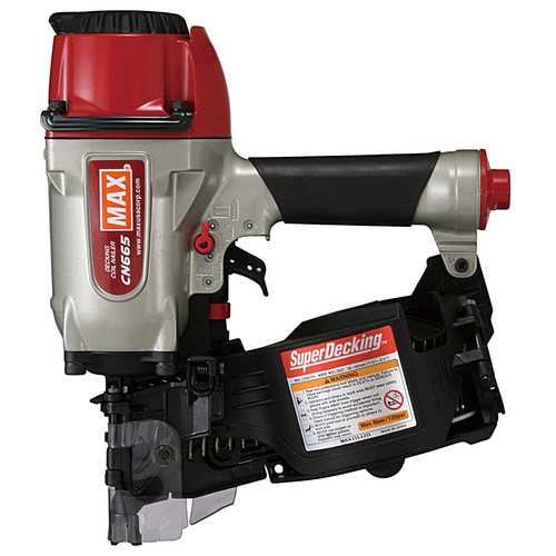 MAX CN665D 2-1/2 in. x 0.131 in. SuperDecking Coil Decking Nailer image number 0