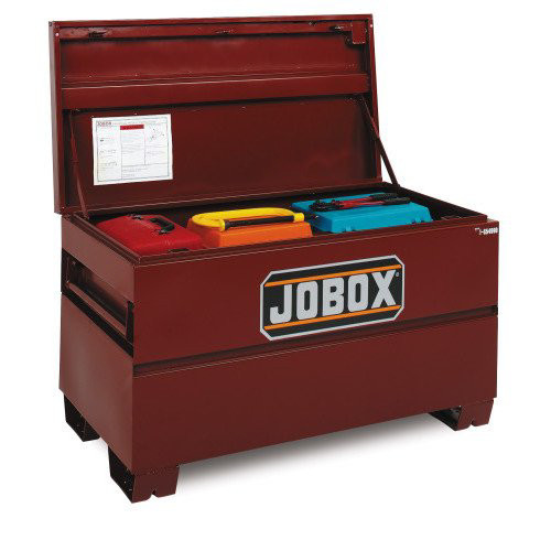 On Site Chests | JOBOX 1-652990 36 in. Heavy-Duty Steel Chest with Site-Vault Security System (Open Box) image number 0