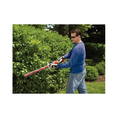 Factory Reconditioned Black Decker 40V MAX Cordless Lithium Ion 24 in. Dual Action Hedge Trimmer
