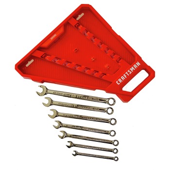 Craftsman 12-Point Metric Standard Extra Long Combination Wrench Set (7-Piece)