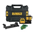 Measuring Tools | Dewalt DCLE34030GB 20V MAX XR Lithium-Ion Cordless 3 x 360 Green Laser (Tool Only) image number 0
