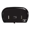 Office & Office Supplies | Papernet 419485 5.5 x 15.7 x 9.8 HyTech Seas Mini JRT Twin Dispenser - Black (1/Carton) image number 0