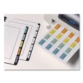 Office Jansan | Avery 16282 1.75 in. Wide 1/5-Cut Printable Plastic Tabs with Repositionable Adhesive - White (80/Pack) image number 2
