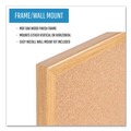 Mothers Day Sale! Save an Extra 10% off your order | MasterVision MC070014231 Value Cork 24 in. x 36 in. Bulletin Board - Brown Surface/Oak Frame image number 6