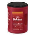 Food Service | Folgers 2550030419 40.3 oz Canister Ground Coffee - Classic Roast (6/Carton) image number 0