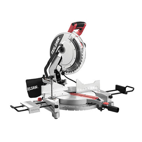 Miter Saws | Factory Reconditioned SKILSAW 3821-RT 15 Amp 12 in. Compound Miter Saw with Quick Mount System and Laser Cutline image number 0