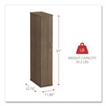 Office & Office Supplies | Alera VA621224WA 11.88 in. x 22.78 in. x 65 in. Valencia Series Wardrobe - Modern Walnut image number 4