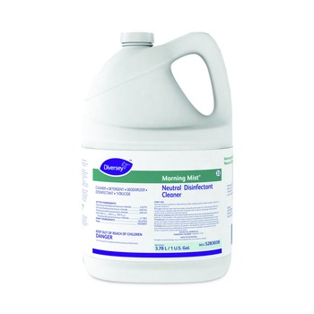 Diversey Care Morning Mist Fresh Scent 1 Gallon Bottle Neutral Disinfectant Cleaner (4/Carton)
