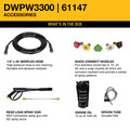 Pressure Washers | Dewalt DXPW3300S 3300 PSI 2.4 GPM Gas Cold Water Pressure Washer image number 4