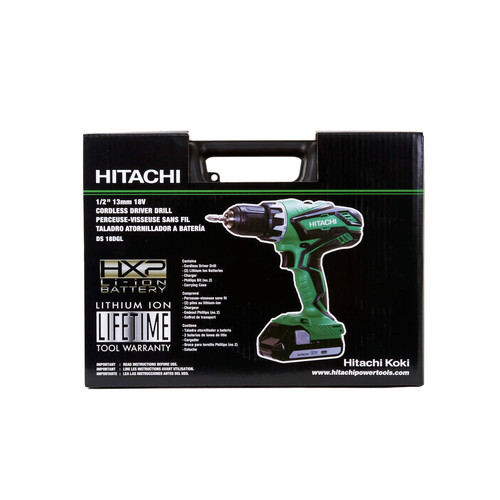 Hitachi ds18dgl 18v store lithium ion driver drill