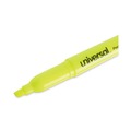 Universal UNV08856 Chisel Tip Pocket Highlighter Value Pack - Yellow (36/Pack) image number 3