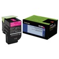 Ink & Toner | Lexmark 70C10M0 70C10M0 1,000 Page-Yield Return Program Toner - Magenta image number 0
