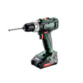 Drill Drivers | Metabo 602317520 18V SB 18 L Lithium-Ion Brushed 1/2 in. Cordless Hammer Drill Driver Kit (2 Ah) image number 1