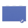 Office Jansan | Universal UNV14216 1/5-Cut Tab Deluxe Bright Color Hanging File Folders - Legal Size, Blue (25/Box) image number 2