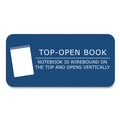 Notebooks & Pads | Roaring Spring 11186 8.5 in. x 11 in. 80-Sheets Medium/College Rule Flipper Wirebound Notepad - Assorted Cover Colors (24/Carton) image number 10