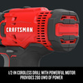 Combo Kits | Factory Reconditioned Craftsman CMCK400D2R 20V Lithium-Ion Cordless 4-Tool Combo Kit (2 Ah) image number 10