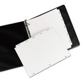 Office Jansan | Avery 20406 11 in. x 8.5 in. 5-Tab 3-Hole Punched Customizable Print-On Dividers For Xerox 5090 Copiers - White (150/Box) image number 1