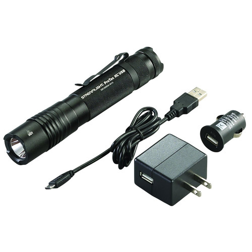 Flashlights | Streamlight 88054 ProTac HL USB Lithium Professional Tactical Light with Charger (Black) image number 0