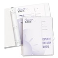 Office Jansan | C-Line 61013 11 in. x 8-1/2 in. Super Heavyweight Vinyl Sheet Protectors with 2-in. Sheet Capacity - Clear (50/Box) image number 1