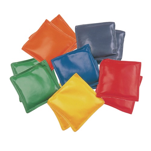 Office Jansan | Champion Sports MBB4SET 4 in. Vinyl Bean Bag Set - Assorted Colors (1-Dozen) image number 0