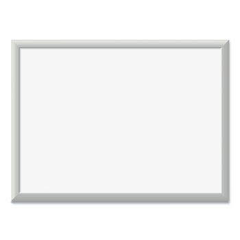 U Brands 070U00-01 23 x 17 Magnetic Dry Erase Board with Aluminum Frame - White Surface/Silver Frame