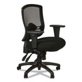  | Alera ALEET4217 Etros Series 17.83 in. to 21.45 in. Seat Height Mid-Back Multifunction with Seat Slide Chair - Black image number 0