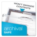 Office Jansan | Cardinal 14201 11 in. x 8-1/2 in. Expanding Zipper Binder Pockets - Clear (3/Pack) image number 4