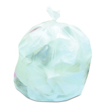 AccuFit 37 in. x 50 in. 44 gal. 0.9 mil Linear Low Density Can Liners with AccuFit Sizing - Clear (50/Box)