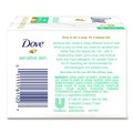 Hand Soaps | Dove CB613789 4.5 oz. Sensitive Skin Bath Bar - Unscented (72/Carton) image number 2