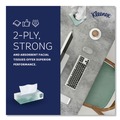 Tissues | Kleenex 21601 Naturals 2-Ply Flat Box 8.3 in. x 7.8 in. Facial Tissues - White (48 Boxes/Carton, 125 Sheets/Box) image number 5
