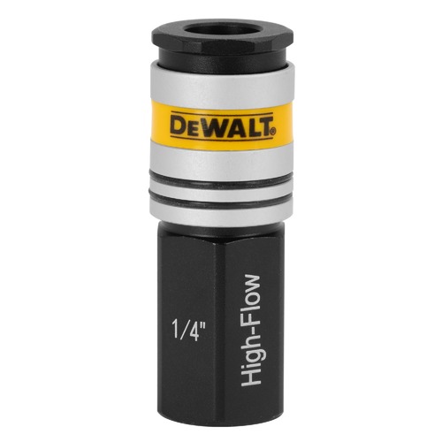 Air Tool Adaptors | Dewalt DXCM036-0214 High Flow Female Coupler image number 0