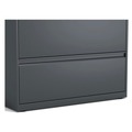  | Alera 25491 36 in. x 18.63 in. x 40.25 in. 3 Legal/Letter/A4/A5 Size Lateral File Drawers - Charcoal image number 2