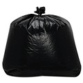 Trash Bags | Trinity Plastics 100584 43 in. x 47 in. 56 gal. 1.6 mil Flat Pack Low-Density Can Liners - Black (100/Carton) image number 0