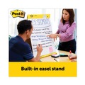 Office Jansan | Post-it Easel Pads Super Sticky 563 DE 20 in. x 23 in. Tabletop Easel Pad with Self-Stick Sheets and Dry Erase Board - White (20 Sheets/Pad) image number 2