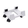  | Innovera IVR54001 8.75 in. x 10 in. x 5 in. Mobile CPU Stand - Light Gray image number 0
