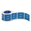 Labels | Smead 67421 1.5 in. x 1.5 in. 1 Numerical End Tab File Folder Labels - Light Blue (1-Roll) image number 0