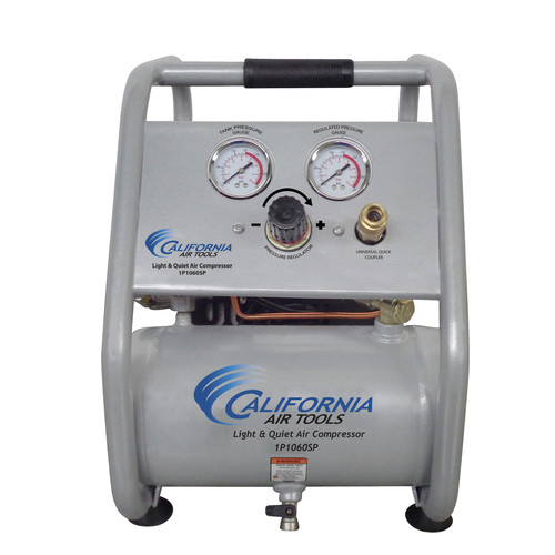 California Air Tools CAT-1P1060SP 0.6 HP 1 Gallon Light and Quiet Steel Tank Hand Carry Air Compressor image number 0