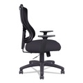 Office Chairs | Alera ALEELT4214B Elusion II Series Supports Up to 275 lbs. 18.11 in. to 21.77 in. Seat Height Mesh Mid-Back Swivel/Tilt Chair - Black image number 2