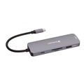 Office Electronics & Batteries | Verbatim 32151 USB-C Pro Multiport Hub8 Port - Gray image number 2