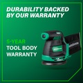 Random Orbital Sanders | Metabo HPT SV1813DAQ4M 18V MultiVolt Lithium-Ion 5 in. Cordless Random Orbit Sander (Tool Only) image number 10