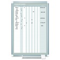 White Boards | MasterVision GA02109830 24 in. x 36 in. In-Out Magnetic Dry Erase Board - Silver Frame image number 2