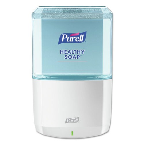 Hand Soaps | PURELL 6430-01 ES6 1200mL 5.25 in. x 8.8 in. x 12.13 in. Cordless Touch-Free Soap Dispenser - White image number 0