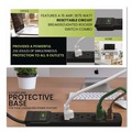 Office Electronics & Batteries | GoGreen Power GG-16106MSBK 6 ft. Cord 250 Joules 6-Outlet Surge Protector - Black image number 5