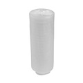  | Pactiv Corp. YTH100040000 4.5 in. Diameter 5 oz. Unlaminated Foam Dinnerware Bowl - White (1250/Carton) image number 1