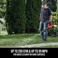 Handheld Blowers | Factory Reconditioned Craftsman CMCBL710M1R V20 Lithium-Ion 90 MPH Cordless Hard Surface Blower Kit (4 Ah) image number 8