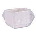 Food Trays, Containers, and Lids | Eco-Products EP-SCS8TNFA 36 oz 8 x 8 x 2 Vanguard Worldview Renewable and Compostable Sugarcane Take-Out Containers - White (200/Carton) image number 4