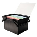 Office Jansan | Advantus TLF-2B 17 in. x 14 in. x 11 in. Letter/Legal Companion Portable File - Black image number 5